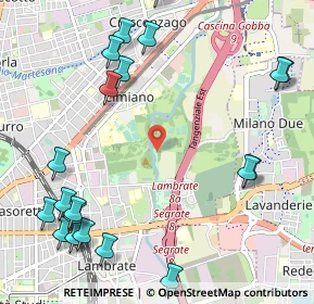 Mappa Viale Federico Garcia Lorca, 20134 Milano MI, Italia (1.433)