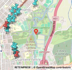 Mappa Viale Federico Garcia Lorca, 20134 Milano MI, Italia (0.7945)