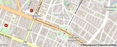Mappa Milano