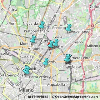 Mappa Via Martiri Oscuri, 20127 Milano MI, Italia (1.75545)