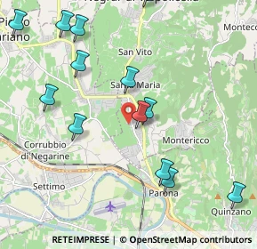 Mappa Via Casa Zamboni, 37024 Negrar VR, Italia (2.54714)