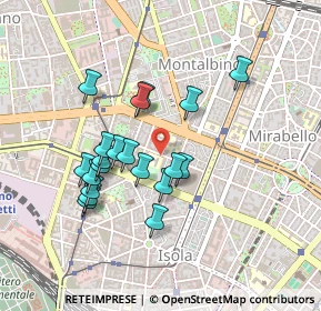 Mappa Via Francesco Nava, 20100 Milano MI, Italia (0.3955)