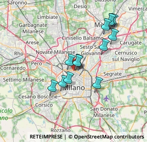 Mappa Humanitas San Pio X, 20159 Milano MI, Italia (6.58385)