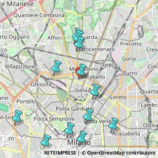 Mappa Humanitas San Pio X, 20159 Milano MI, Italia (2.4575)