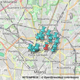 Mappa Humanitas San Pio X, 20159 Milano MI, Italia (1.2595)