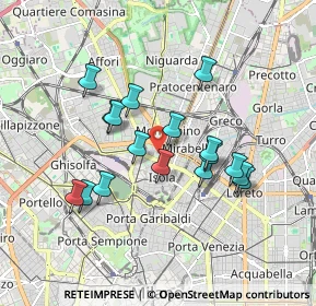 Mappa Humanitas San Pio X, 20159 Milano MI, Italia (1.57706)