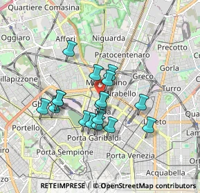 Mappa Humanitas San Pio X, 20159 Milano MI, Italia (1.44059)