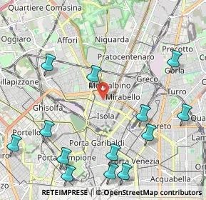 Mappa Humanitas San Pio X, 20159 Milano MI, Italia (2.72538)