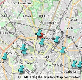 Mappa Humanitas San Pio X, 20159 Milano MI, Italia (2.45071)