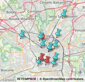 Mappa Humanitas San Pio X, 20159 Milano MI, Italia (3.38308)