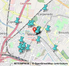 Mappa Via Mestrina e Palazzo, 30174 Venezia VE, Italia (0.75684)