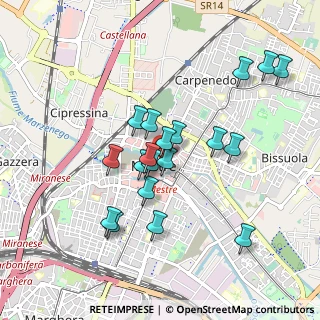 Mappa Via della Torre, 30174 Venezia VE, Italia (0.81947)