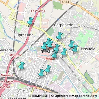 Mappa Piazzetta Edmondo Matter, 30174 Venezia VE, Italia (0.72429)