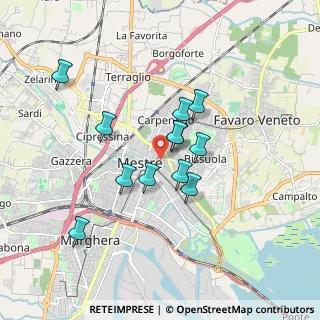 Mappa Via Giovanni Prati, 30172 Venezia VE, Italia (1.415)
