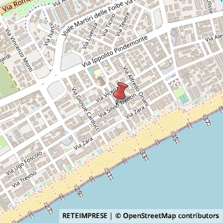 Mappa Via Silvio Trentin, 43, 30016 Jesolo, Venezia (Veneto)