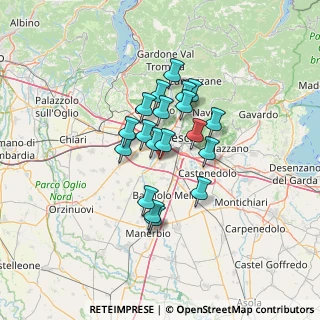 Mappa Via Oriana Fallaci, 25020 Zerbino BS, Italia (9.6)