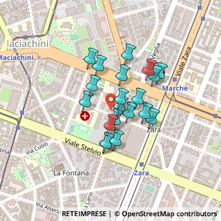 Mappa Via Francesco Nava, 20159 Milano MI, Italia (0.164)