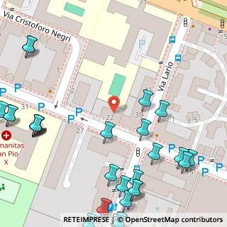 Mappa Via Francesco Nava, 20159 Milano MI, Italia (0.08889)