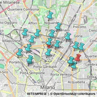Mappa Via Francesco Nava, 20159 Milano MI, Italia (1.9305)