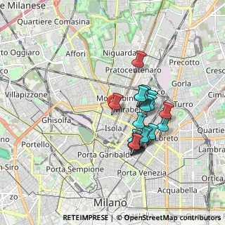 Mappa Via Francesco Nava, 20159 Milano MI, Italia (1.4905)