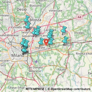 Mappa 20096 Pioltello MI, Italia (6.4975)