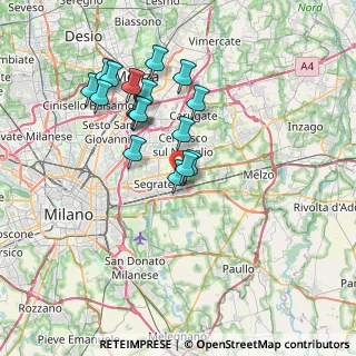Mappa 20096 Pioltello MI, Italia (6.54529)