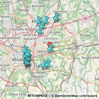 Mappa 20096 Pioltello MI, Italia (8.42235)