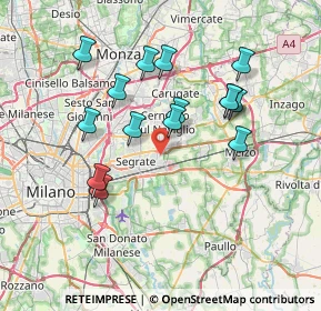 Mappa 20096 Pioltello MI, Italia (6.79733)