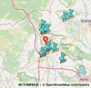 Mappa Regione Vauda, 10016 Montalto Dora TO, Italia (5.64846)