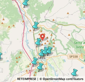 Mappa Regione Vigne, 10016 Montalto Dora TO, Italia (5.22818)