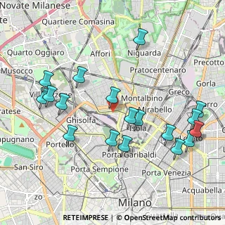 Mappa Via Vincenzo Lancetti, 20158 Milano MI, Italia (2.27632)