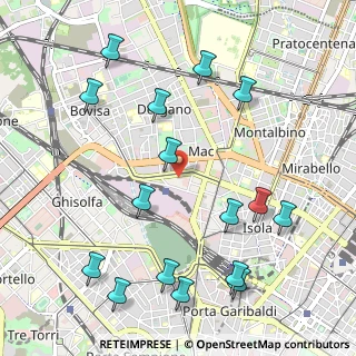 Mappa Via Vincenzo Lancetti, 20158 Milano MI, Italia (1.24)