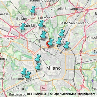 Mappa Via Vincenzo Lancetti, 20158 Milano MI, Italia (3.76231)