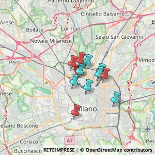 Mappa Via Vincenzo Lancetti, 20158 Milano MI, Italia (2.19818)