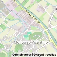 Kartta Montorso Vicentino