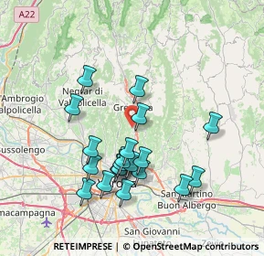 Mappa Contrada Lumialto, 37142 Verona VR, Italia (7.0695)
