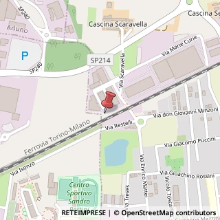 Mappa Via lumiere 12/14, 20018 Sedriano, Milano (Lombardia)