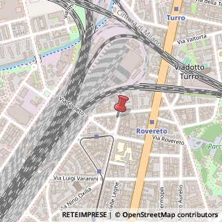 Mappa Via Giulio e Corrado Venini,  88, 20127 Milano, Milano (Lombardia)