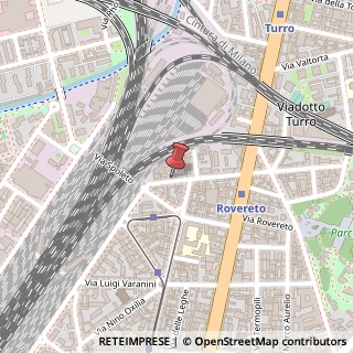 Mappa Via Popoli Uniti, 24, 20125 Milano, Milano (Lombardia)