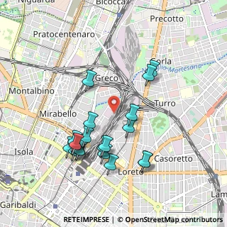 Mappa Via Sammartini L.go S. Valentino, 20125 Milano MI, Italia (0.96)