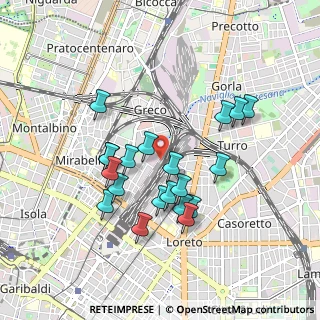 Mappa Via Sammartini L.go S. Valentino, 20125 Milano MI, Italia (0.8305)