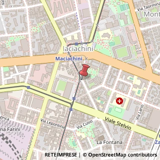 Mappa Piazza Giuseppe Pasolini,  2, 20159 Milano, Milano (Lombardia)
