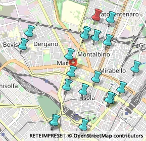 Mappa Piazza Giuseppe Pasolini, 20159 Milano MI, Italia (1.1345)