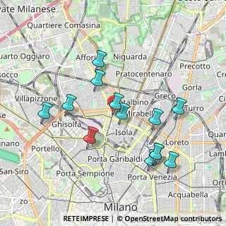 Mappa Piazza Giuseppe Pasolini, 20159 Milano MI, Italia (1.86769)