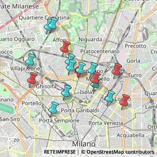 Mappa Piazza Giuseppe Pasolini, 20159 Milano MI, Italia (1.75438)