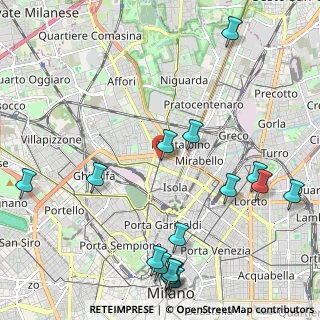 Mappa Piazza Giuseppe Pasolini, 20159 Milano MI, Italia (2.79188)