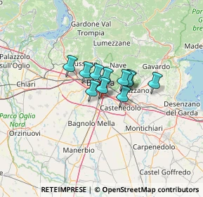 Mappa Via Gioacchino Rossini, 25010 San Zeno Naviglio BS, Italia (6.73636)