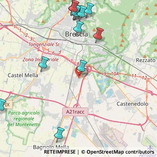 Mappa Via Gioacchino Rossini, 25010 San Zeno Naviglio BS, Italia (5.84308)