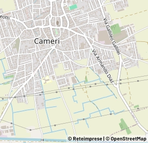 Mappa Via Veneto, 28062 Cameri NO, Italia (0.29231)