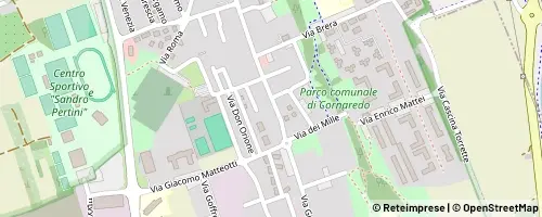 Mappa Cornaredo